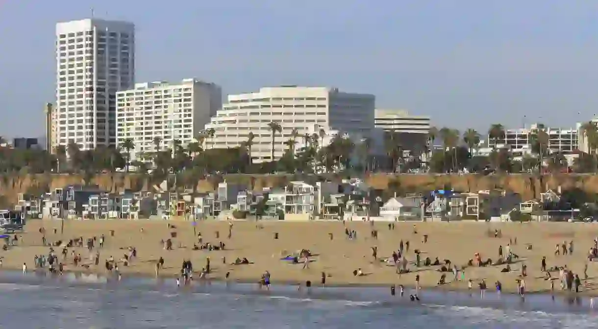 Santa Monica Beach is one of the most popular stretches of sand in Los Angeles