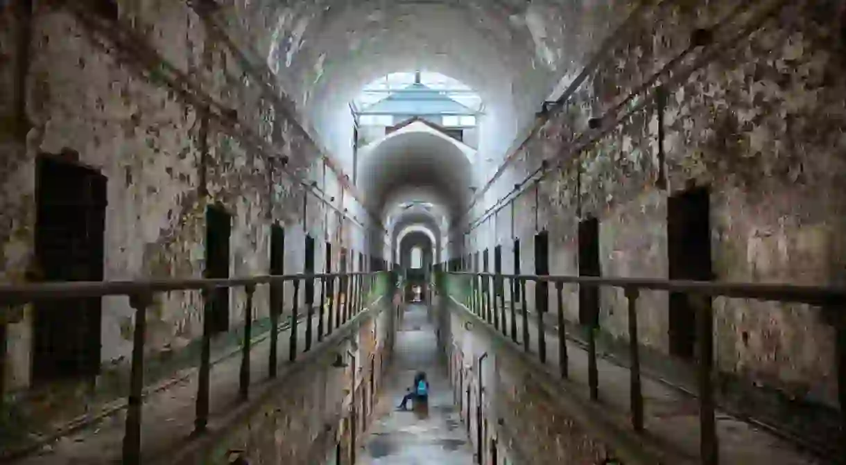 The old Eastern State Penitentiary is one spot that places Philadelphia among America’s spookiest cities