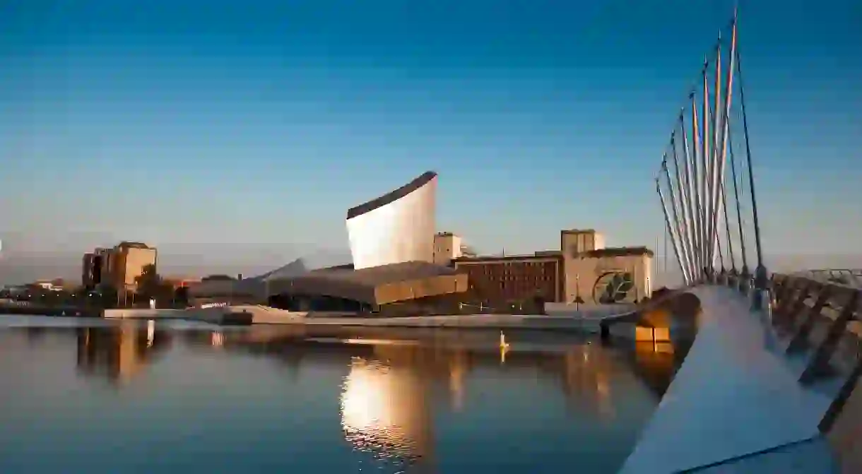 Imperial War Museum North, designed by Daniel Libeskind