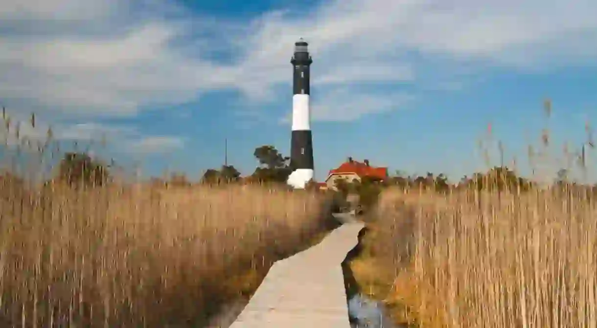 The best excursions from New York City include Fire Island, where youll find the striking Fire Island Lighthouse