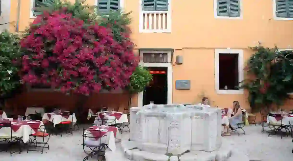 Try the unique cuisine on Corfu at one of its gourmet institutions or family tavernas