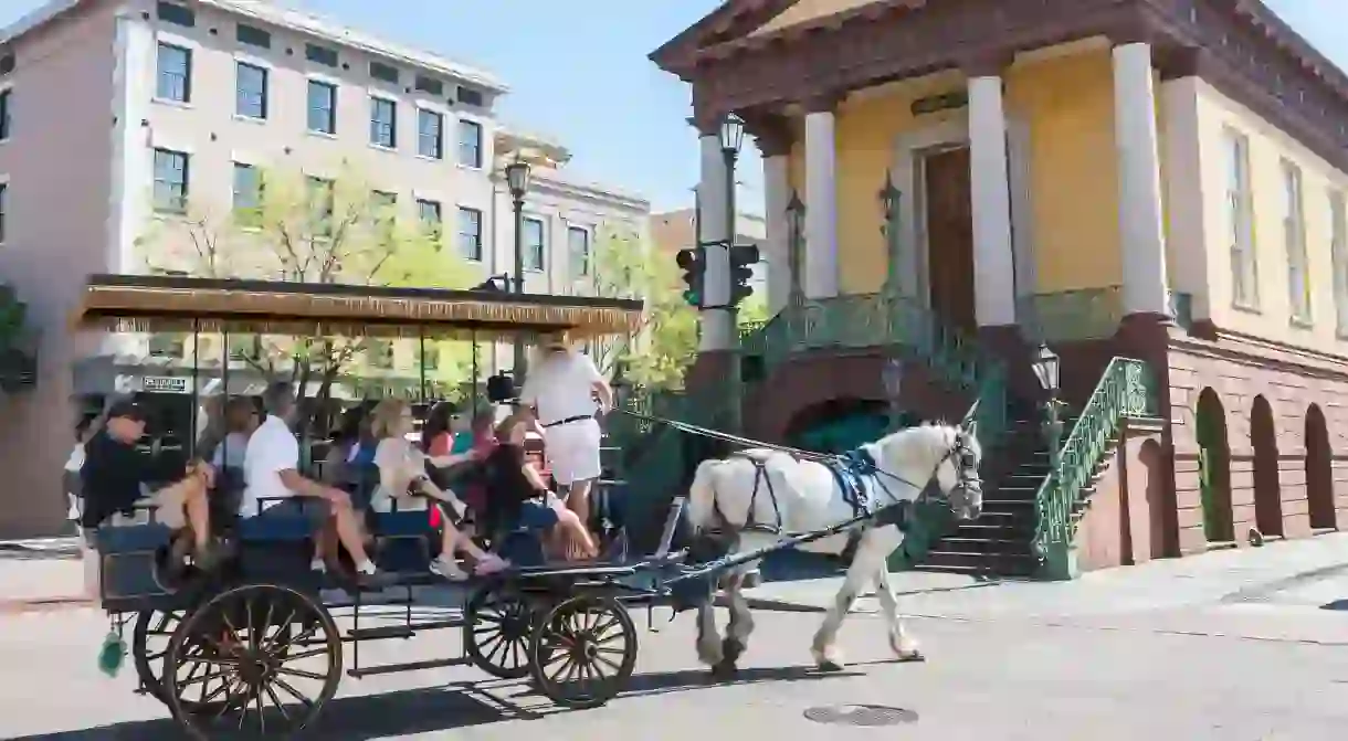 To get your fill of Charleston’s history, visit its Historic District