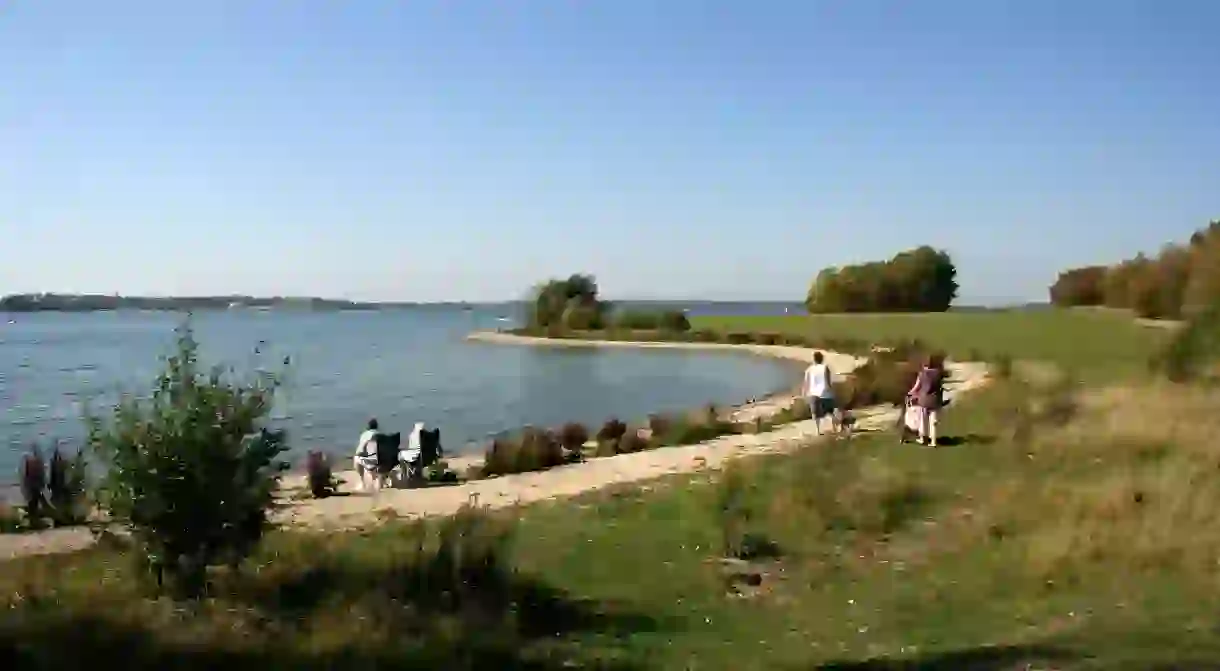 Grafham Water is among the largest reservoirs in England