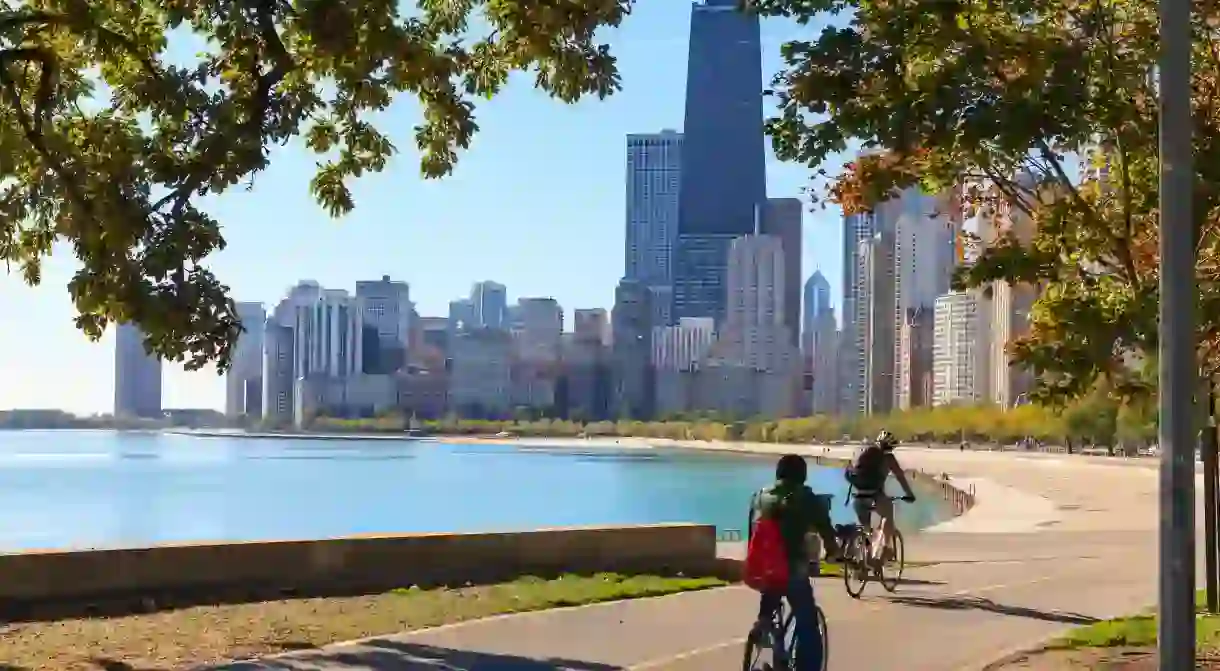 Many of Chicago’s hotels offer sweeping views of Lake Michigan