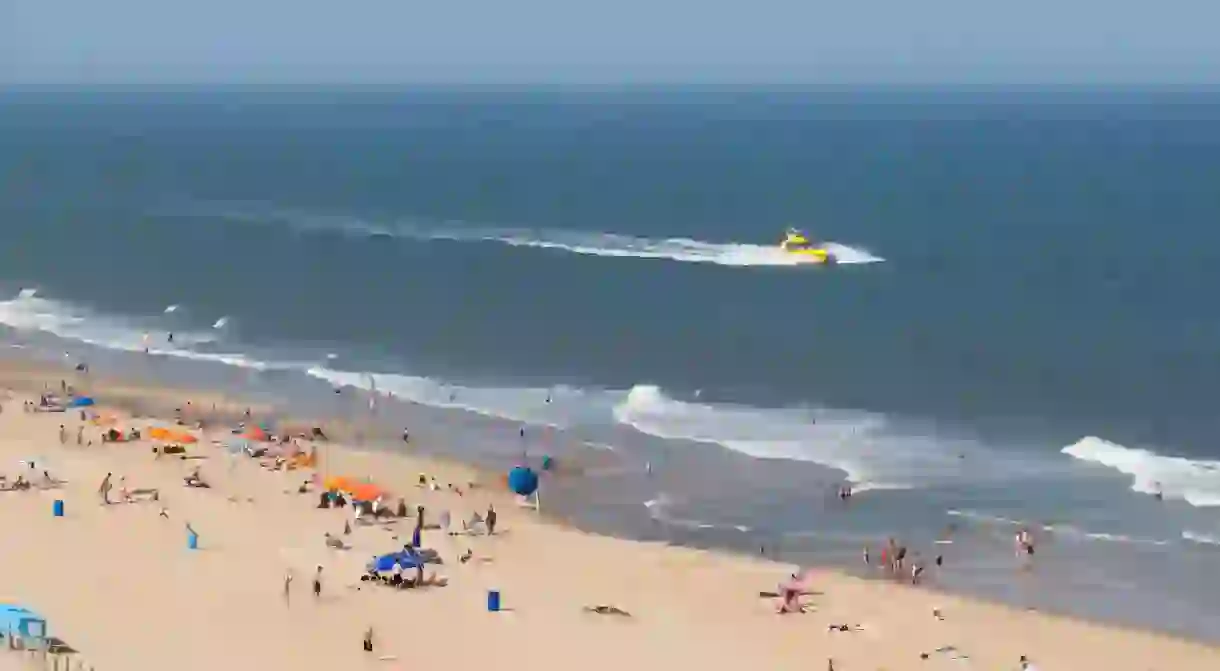 Ocean City, in Maryland, is one of the beaches accessible from Washington DC