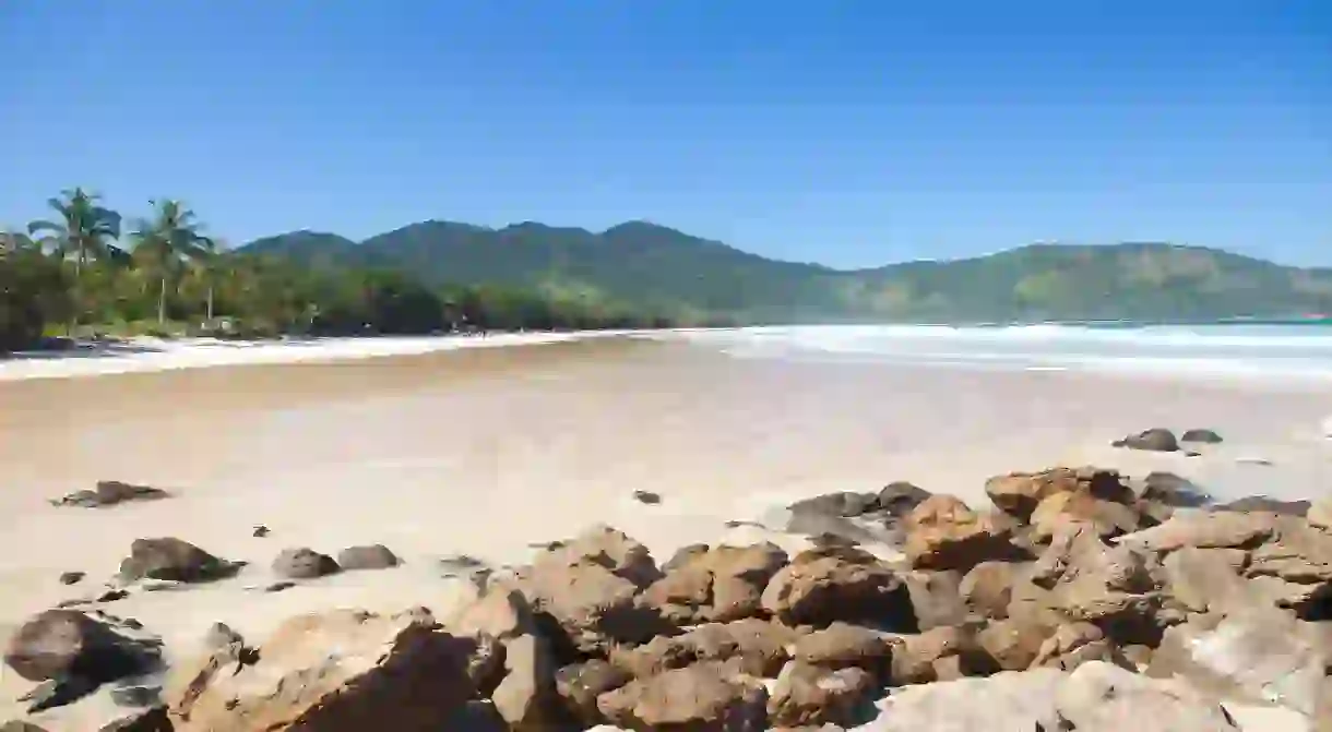 Lopes Mendes is one of many beautiful beaches on Ilha Grande