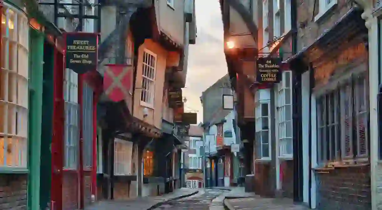 Recently voted as the most picturesque street in Britain, the Shambles is one of Yorks many highlights