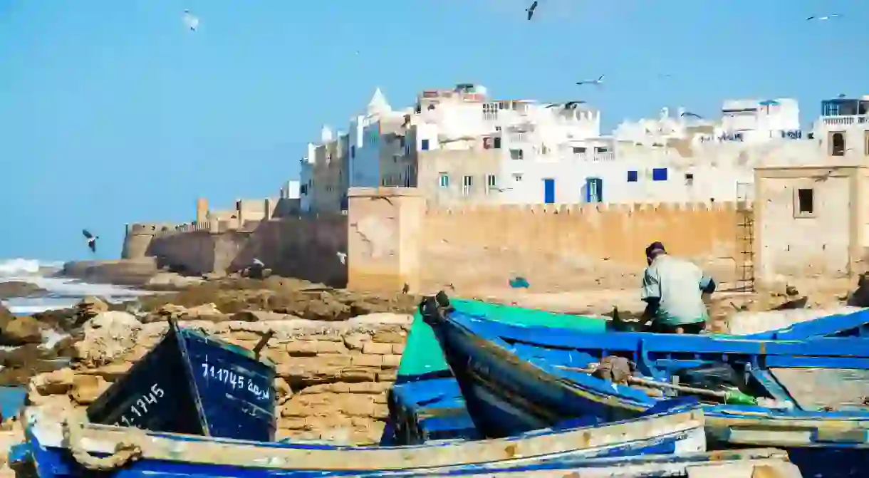 Essaouira, on the Atlantic coast, offers the perfect mix of culture and watersports