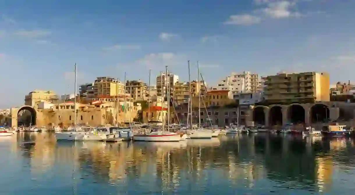 The picturesque town of Heraklion is known for its Cretan cuisine