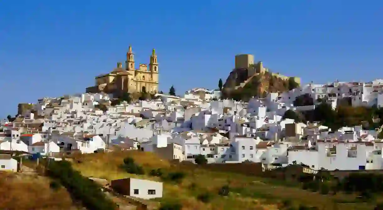 Olvera is one of the picturesque white towns to visit in Andalusia