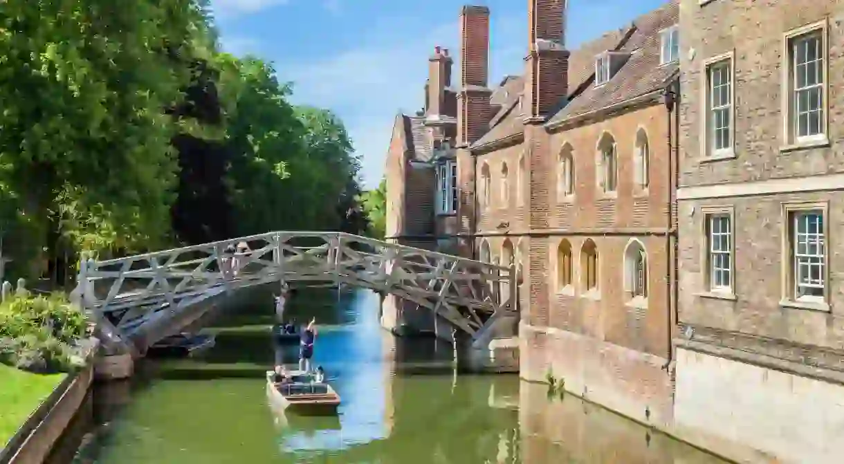 The Mathematical Bridge at Queens’ College in Cambridge is a Grade II-listed structure