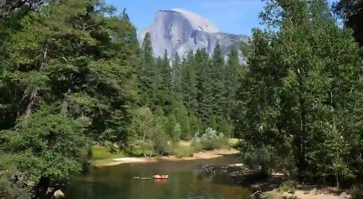 Hiking through Yosemite National Park is an other-worldly experience