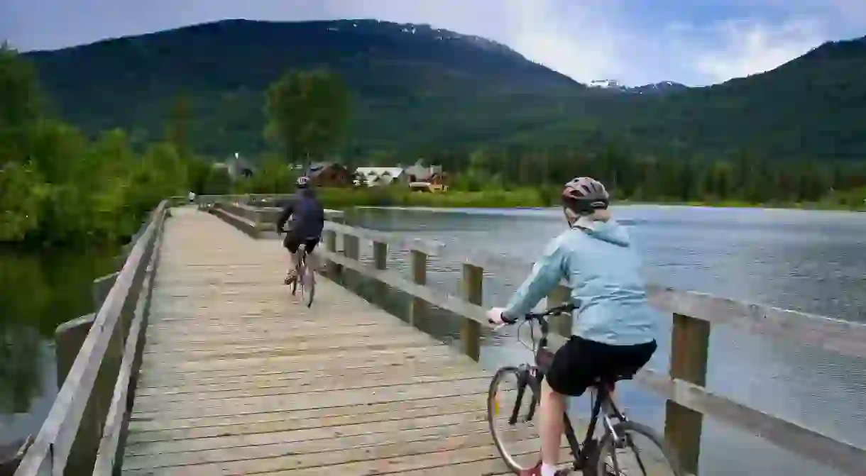 The entire family can get in on the outdoor fun in Whistler