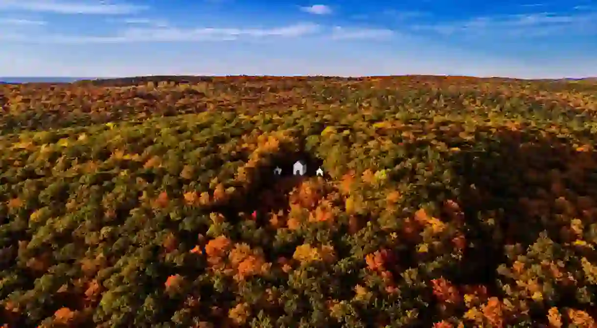 Oka National Park is one of many camping destinations around Montreal