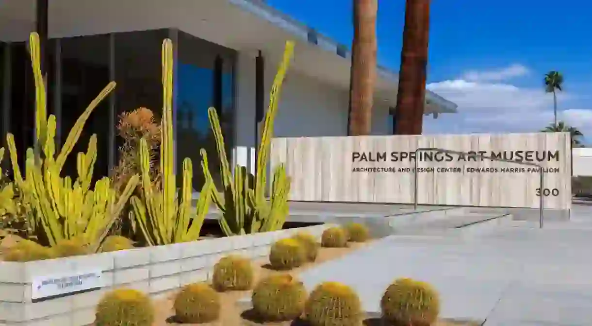 Parents and kids can get their creative juices flowing at the Palm Springs Art Museum