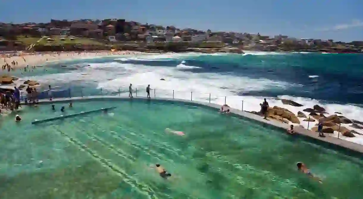 Do laps with an ocean view at one of Sydneys shoreside pools