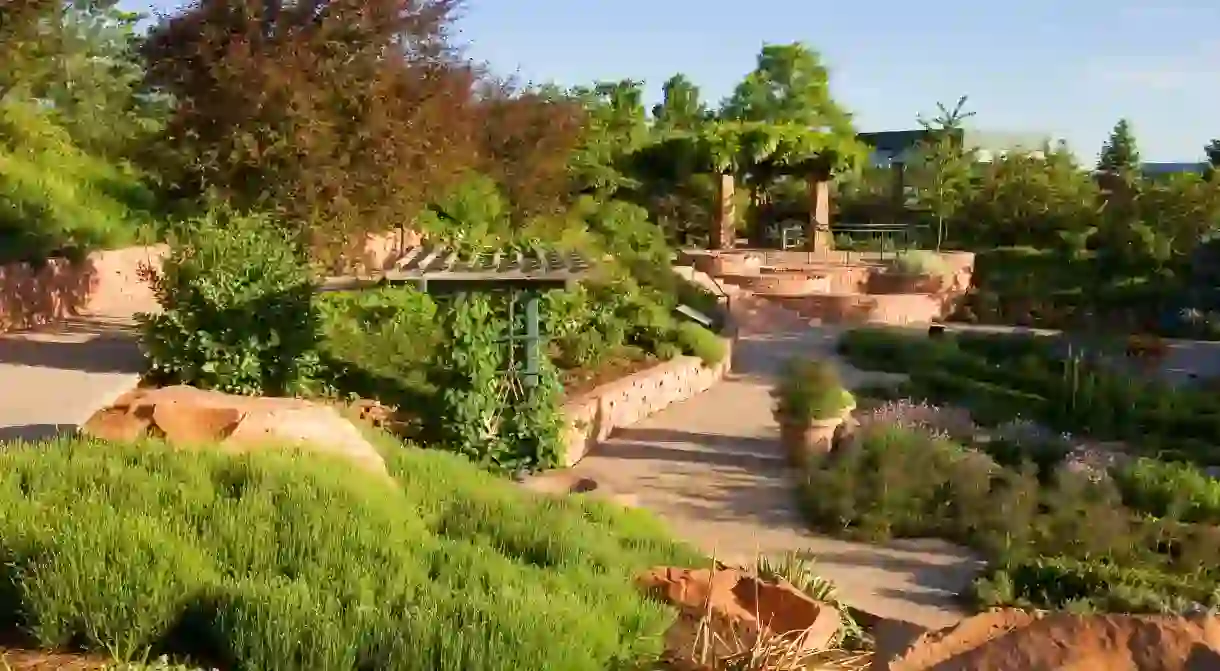 The fragrance garden at Red Butte Gardens, University of Utah