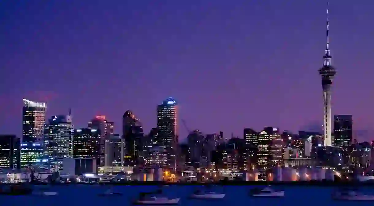 Aucklands Sky Tower is the tallest building in the southern hemisphere