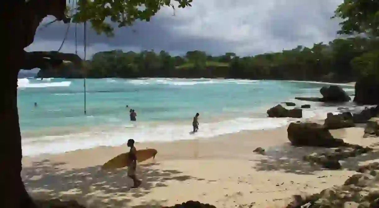 Jamaicas year-round warm waters make surfing an even more appealing prospect