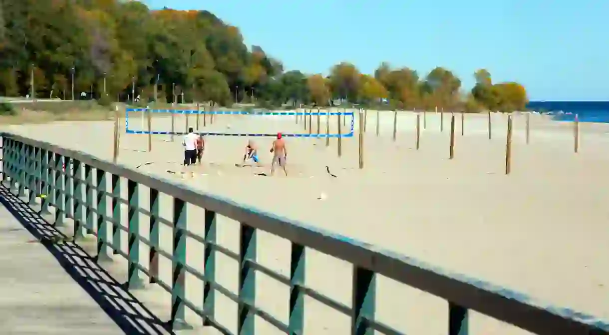 Bradford Beach in Milwaukee has an activity for everyone