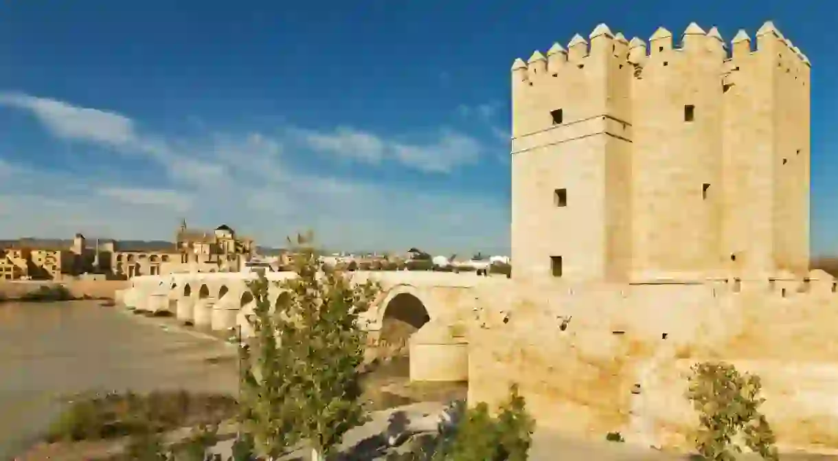 Córdoba’s Calahorra Tower dates back to the 12th century and is now a museum