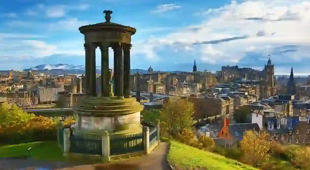 Great views of Edinburgh can be had on Calton Hill