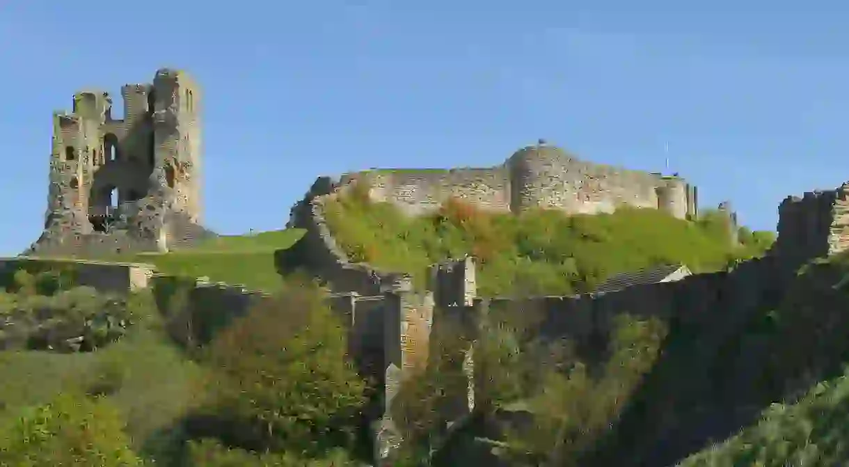 Scarborough Castle was built in the 12th century on the site of an Iron Age fort