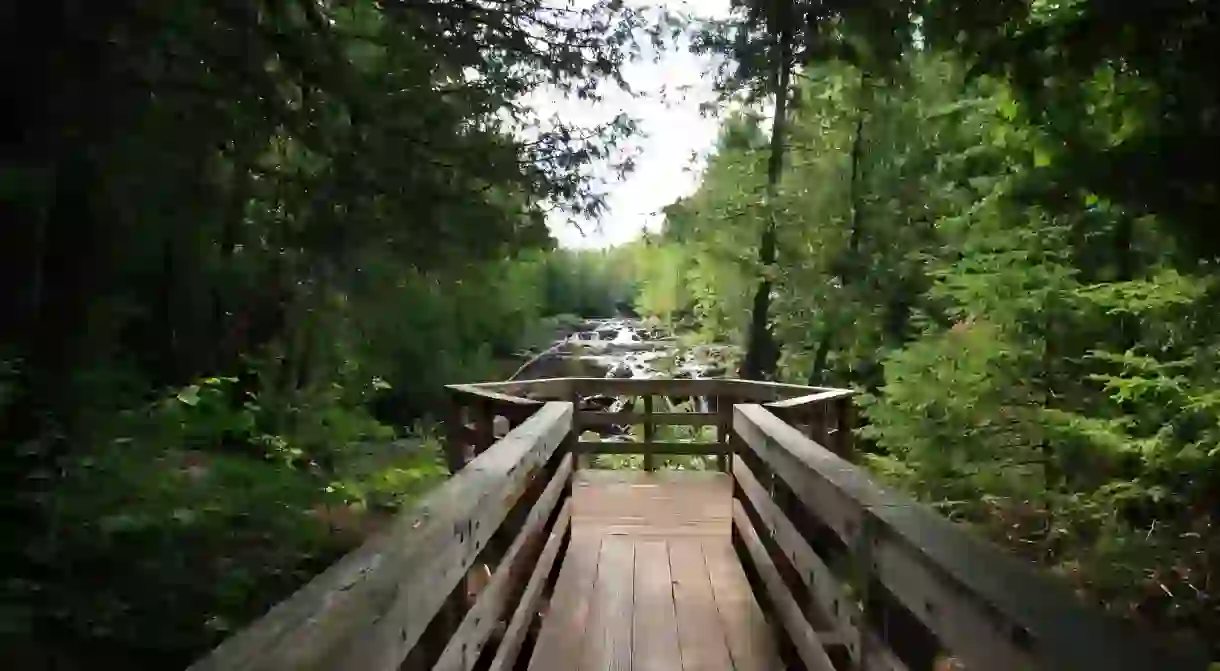 Wisconsin State Park is one of Wisconsins many parks where you can be at one with nature