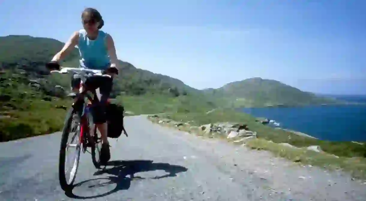 The Beara Way Cycling Route near Allihies, Beara Peninsula, County Cork