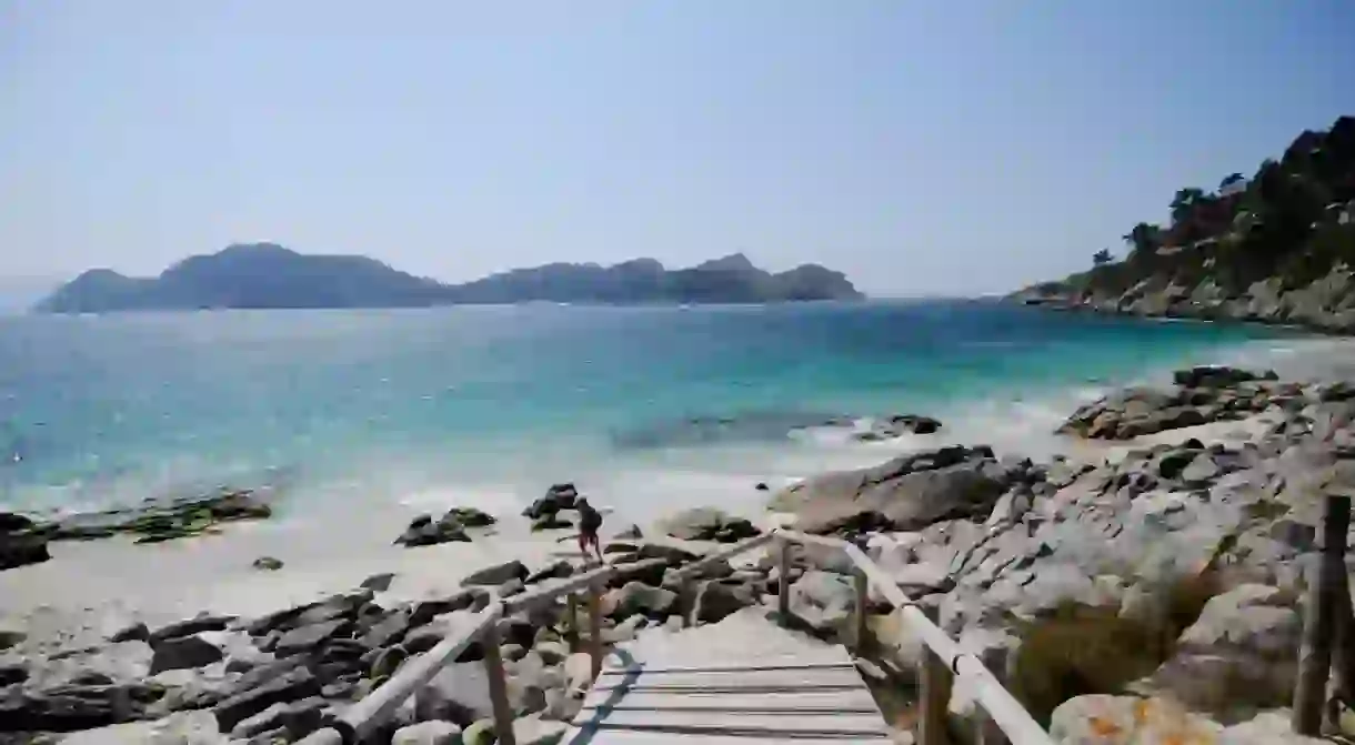 Galicia is home to some of the loveliest uncrowded and unspoilt beaches in Spain