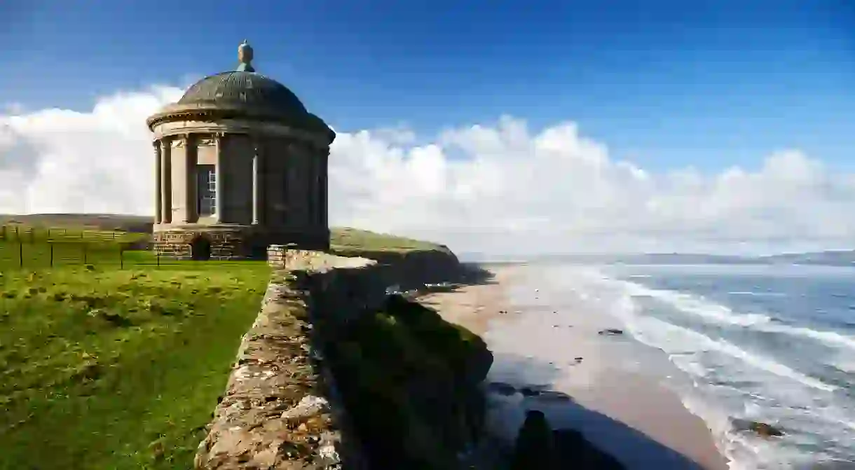 Mussenden Temple is the site of the Dragonstone in Game of Thrones