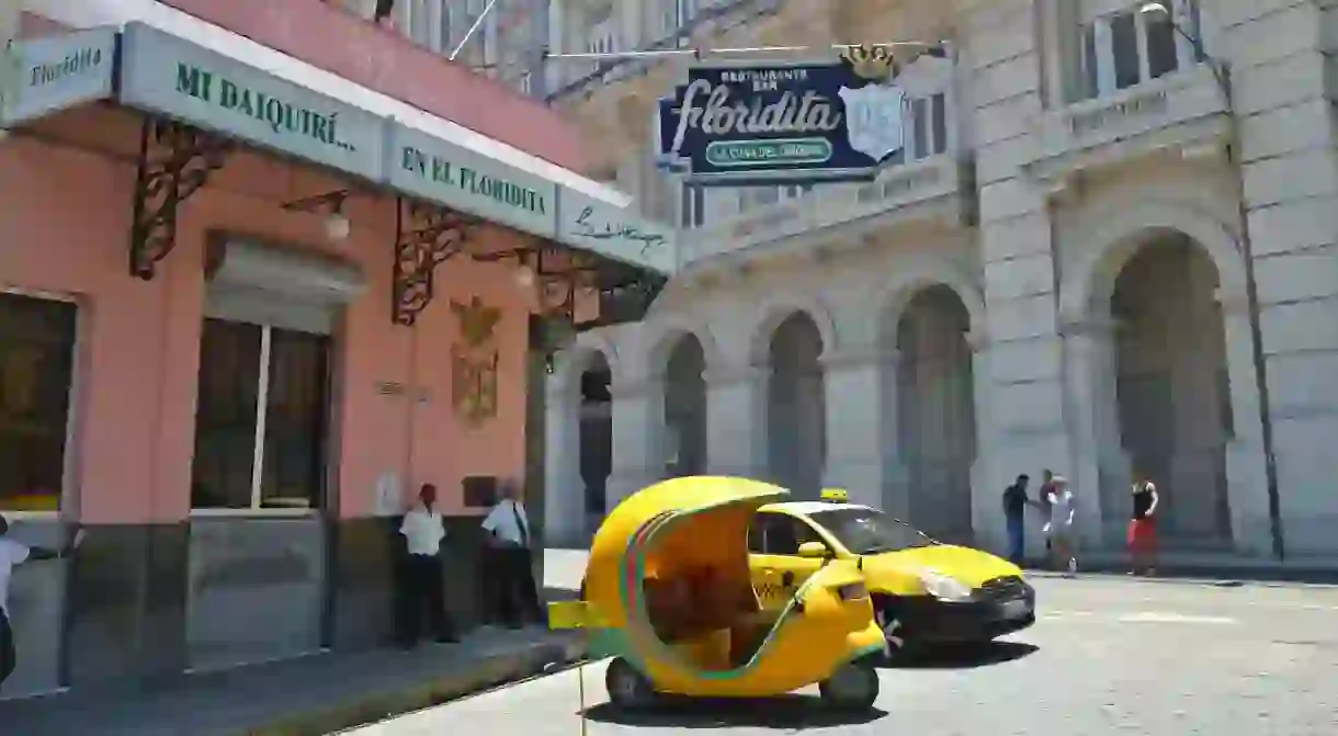 The Floridita, in Havana, is famed for its daiquiris – and Hemingway