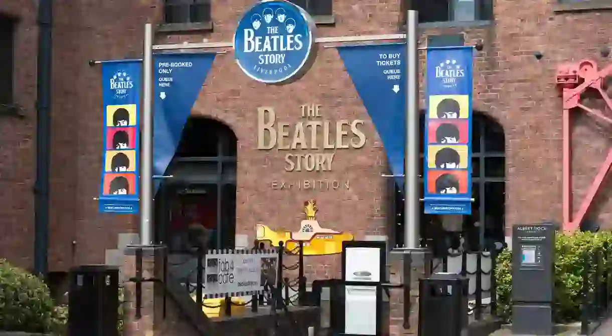 The Beatles Museum at the Albert Dock complex in Liverpool