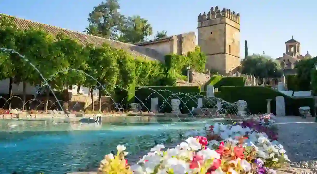 The Alcázar de los Reyes Cristianos is part of a Unesco World Heritage site