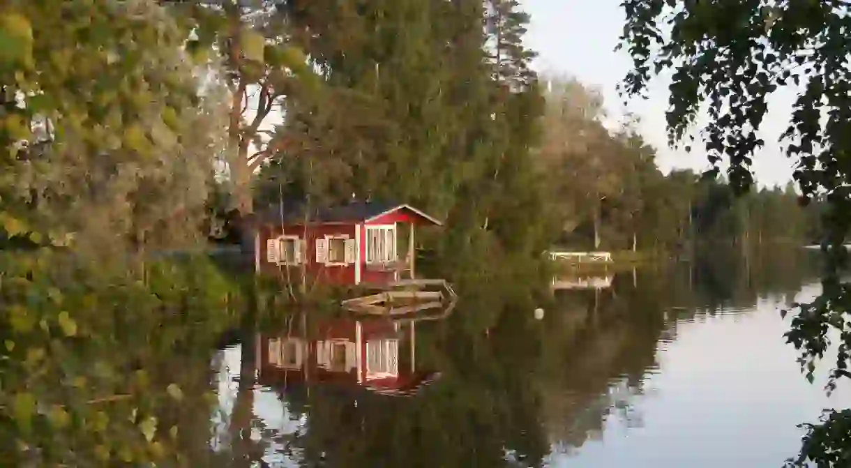 Finland in summer is full of outdoor activities, not least a sauna followed by a swim