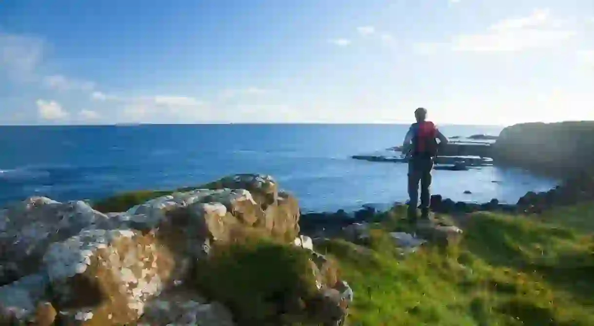 Northern Ireland has a vast coastline perfect for long walks