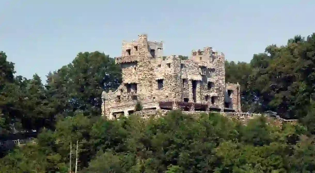 Gillette Castle State Park in East Haddam is home to this architectural gem