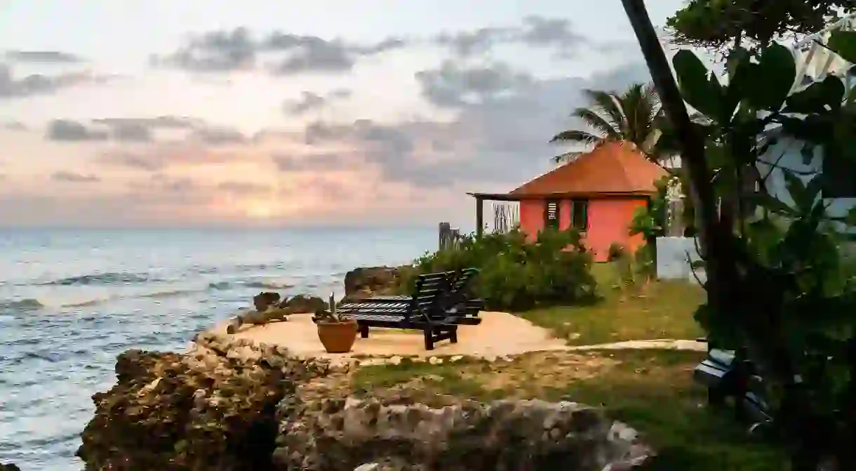 The idyllic ocean view from Jakes Hotel