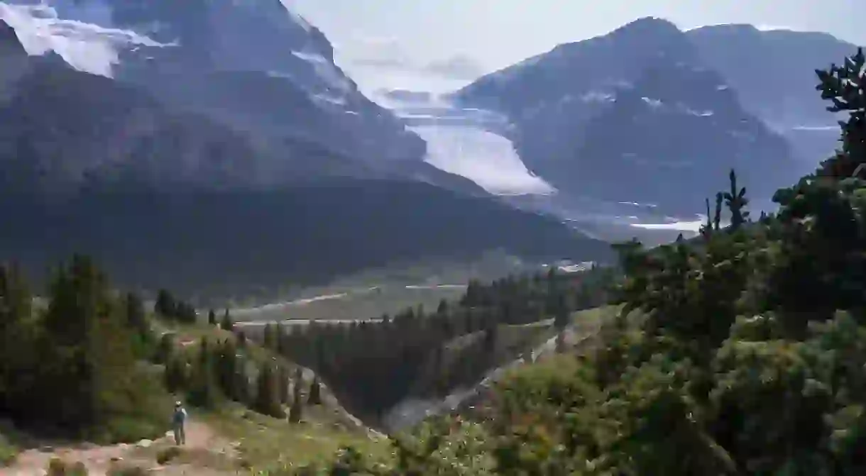 Jasper National Park is home to many trails that end with sweeping vistas