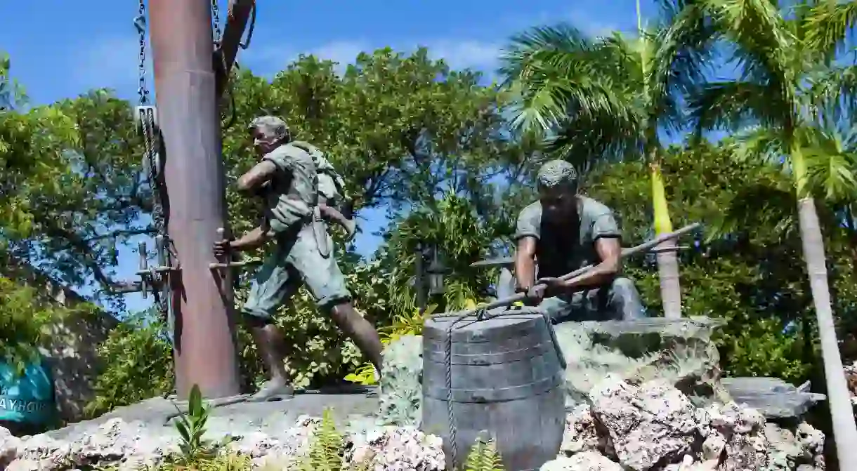 The Memorial Sculpture Garden in Key West