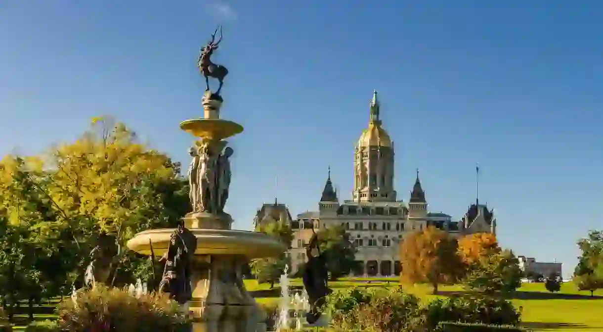 Spend a day exploring and having fun at Bushnell Park in Hartford