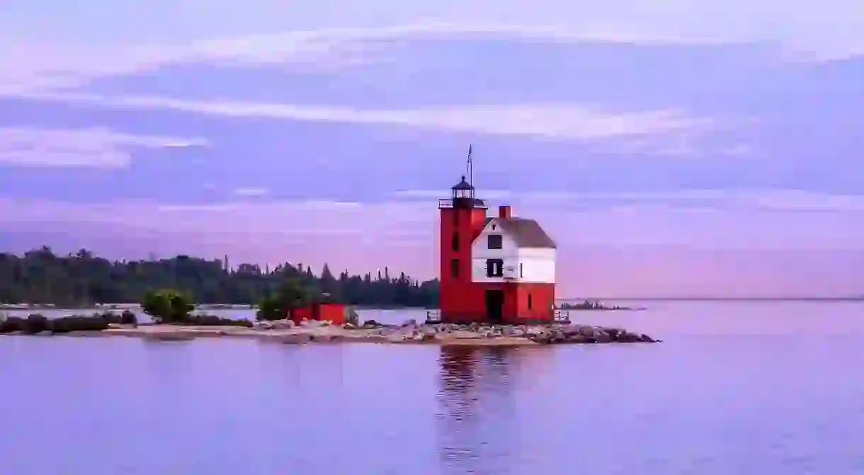 Michigan offers no shortage of weekend getaways, including a ferry ride past Round Island Lighthouse to Mackinac Island