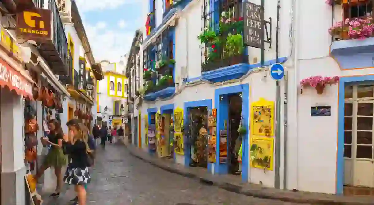 The Judería quarter of Córdoba has many colourful sights and architectural gems