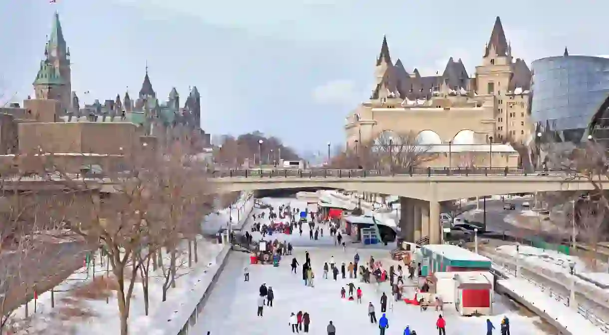 Visiting the Unesco-listed Rideau Canal is a must when in Ottawa