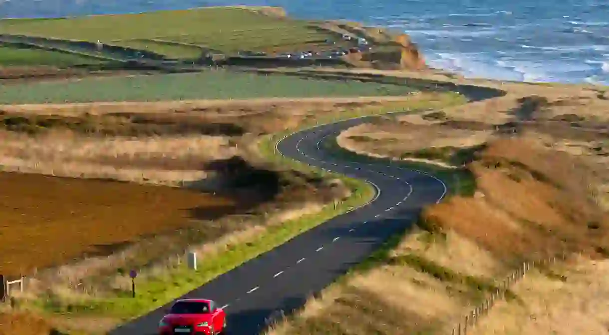 The Isle of Wight has some stunning coastal roads