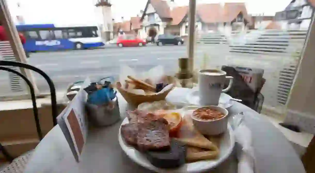 Square sausage and haggis are morning delicacies in Scotland