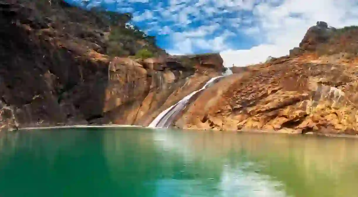 The Perth Hills are home to a huge range of spectacular scenery, like the Serpentine Falls in Serpentine National Park