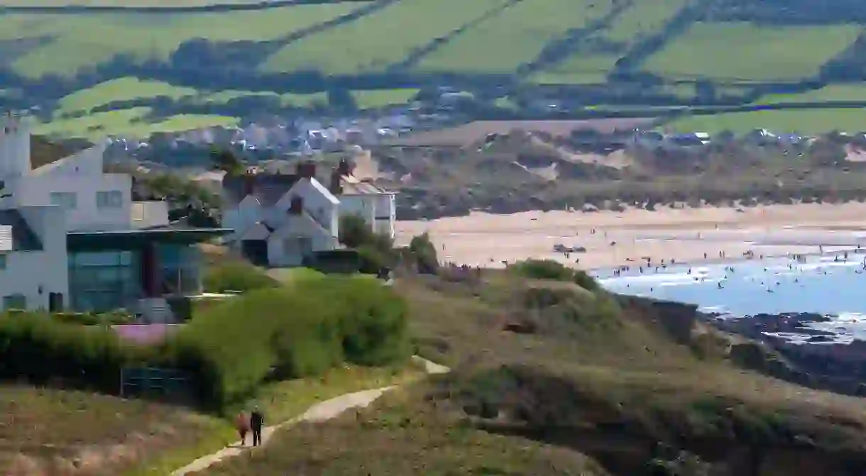 Grab your board when you head to Croyde, its one of the top surfing spots in the UK