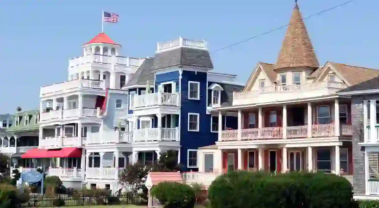 Cape May is a resort town primarily known for Victorian themed structures