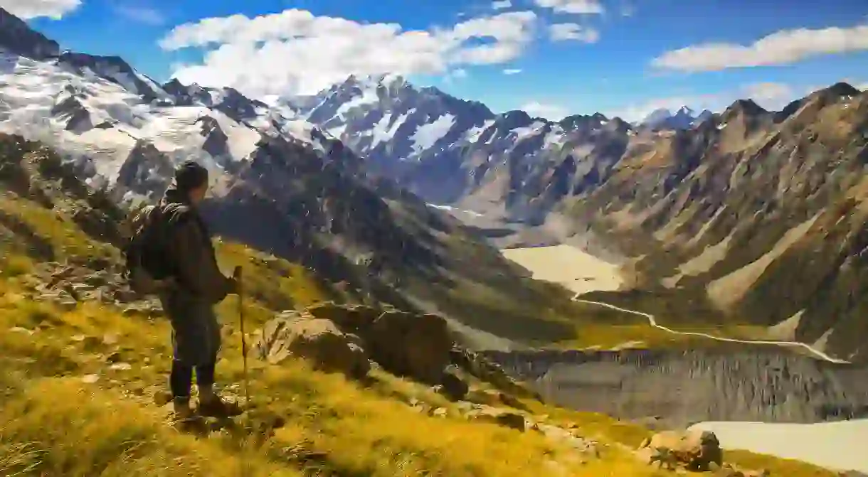 Aoraki/Mount Cook is the highest mountain in New Zealand